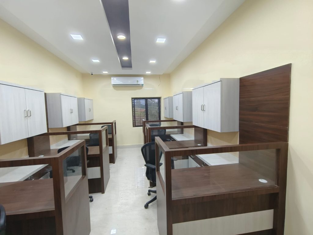 Office semi-enclosed cabin